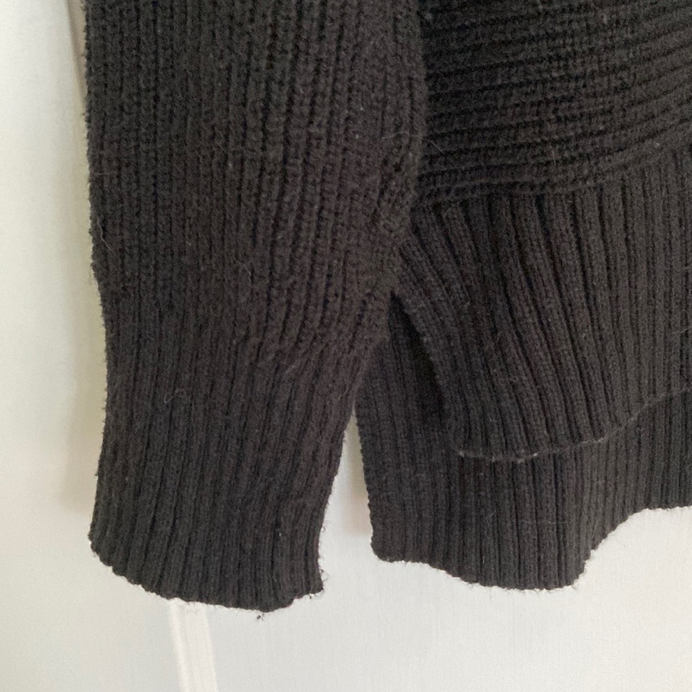 LOFT Black Knit Sweater - Picture 3 of 9